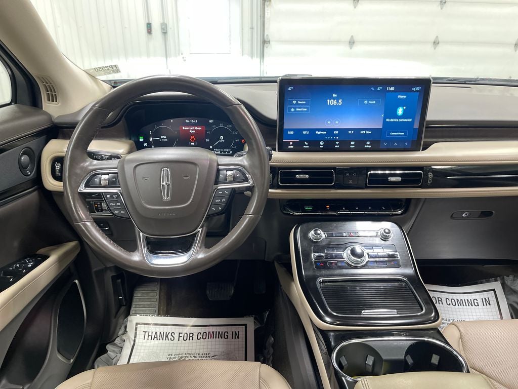 2021 Lincoln Nautilus — rear three-quarter view